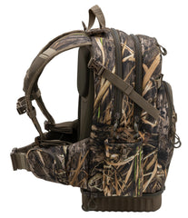 ALPS OutdoorZ Ducks Unlimited bag features a drop-down gun boot for hands-free transport.