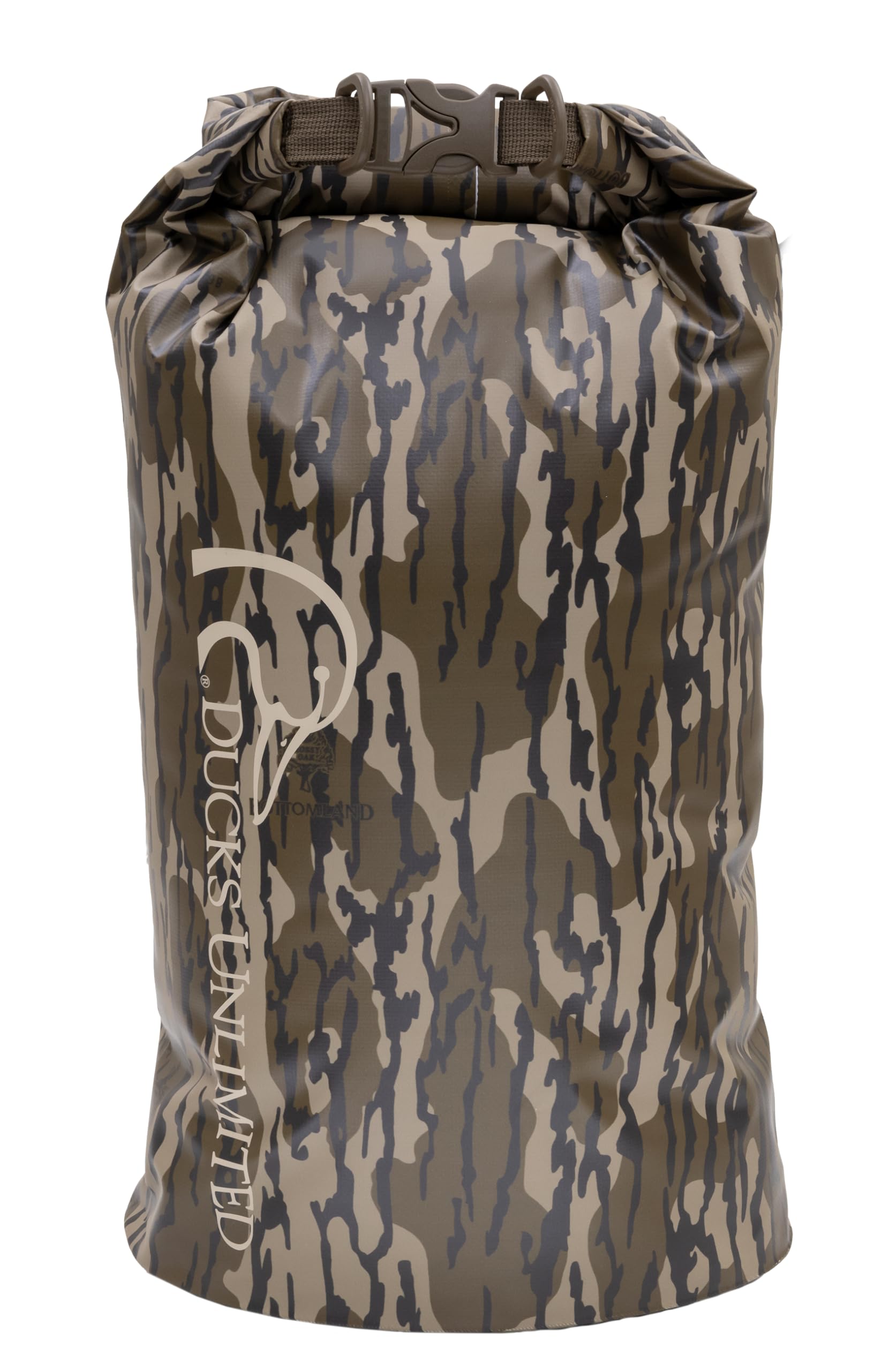 ALPS OutdoorZ Guardian Dry Bag 70L in Mossy Oak Original Bottomland keeps gear dry on rugged trips.