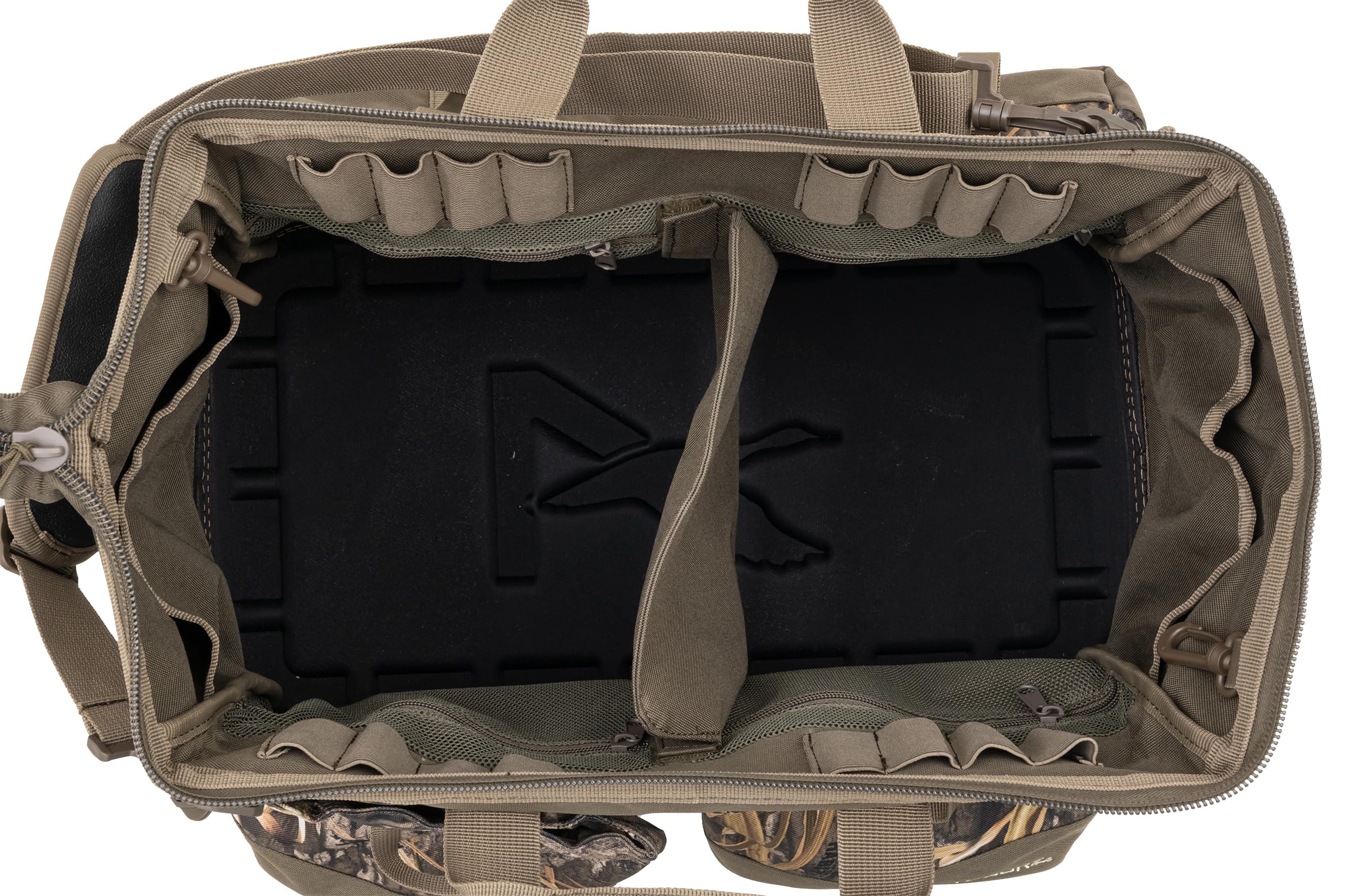 ALPS OutdoorZ Ducks Unlimited Pit Blind Bag mossy oak shadow grass habitat camo blends with field habitat