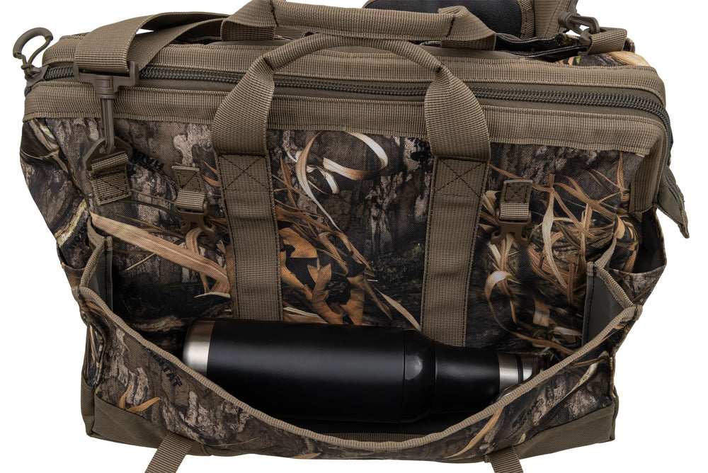 ALPS OutdoorZ Ducks Unlimited Pit Blind Bag extra thermos pocket doubles as extra storage