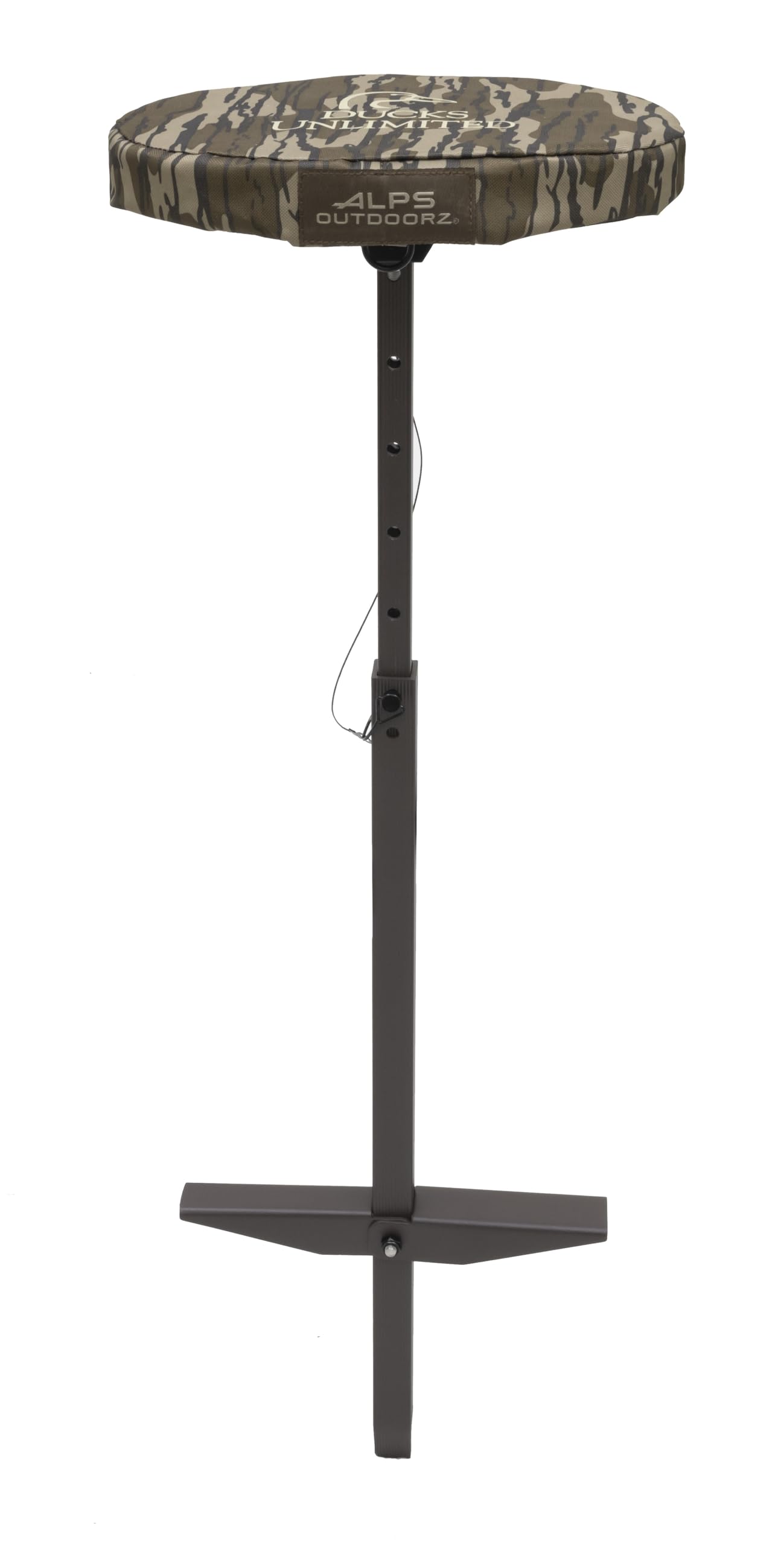 ALPS OutdoorZ Ducks Unlimited Wetland Seat adjustable-height design adapts from 18 to 28 inches