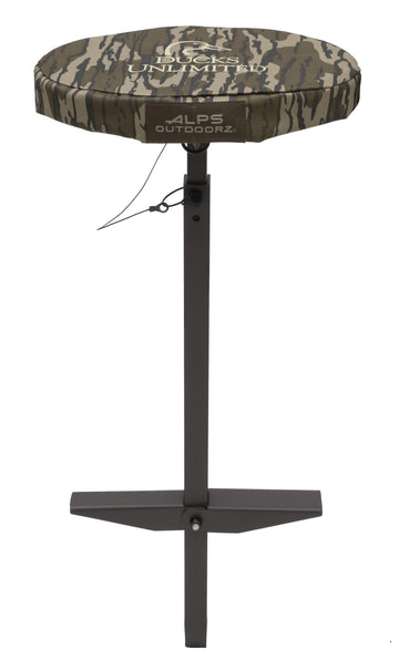 ALPS OutdoorZ Ducks Unlimited Wetland Seat wedge-end leg provides secure footing in soft mud