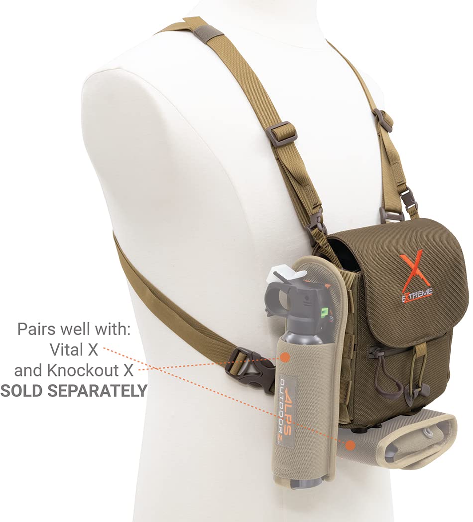 ALPS OutdoorZ X back view reveals shove pocket for essentials