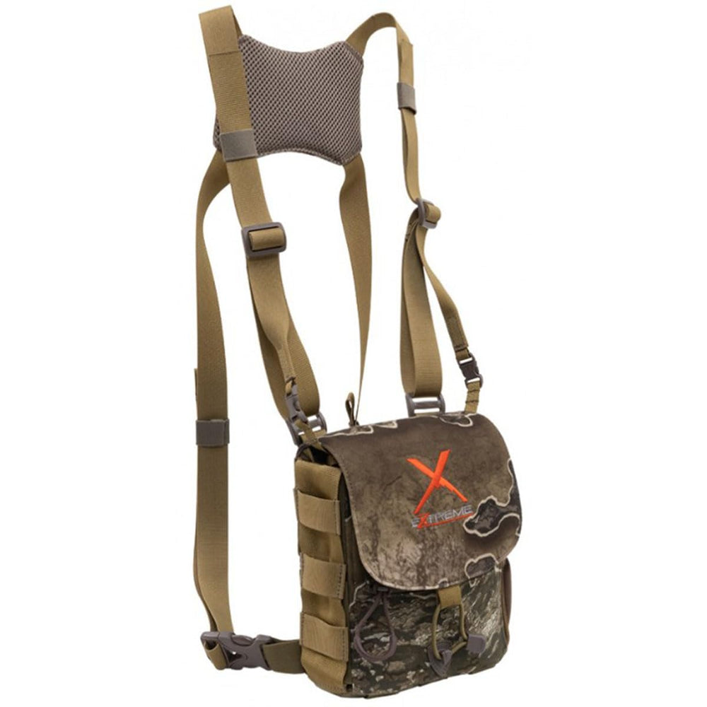 ALPS OutdoorZ Extreme Bino Harness X Realtree Excape front opening for quick binocular access
