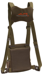 ALPS OutdoorZ Extreme Bino Harness X side view demonstrates balanced weight distribution