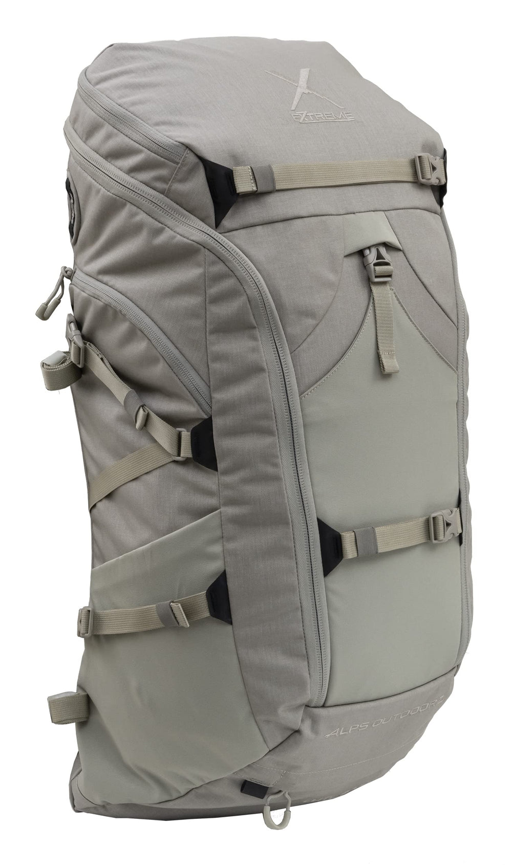 ALPS OutdoorZ Extreme Elite 3800 pack bag front view showing spacious access for gear