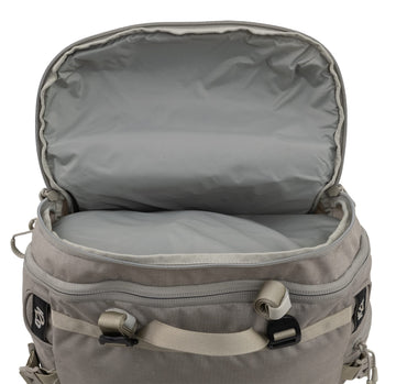 Bottom rain cover stowed on ALPS OutdoorZ 3800 pack bag