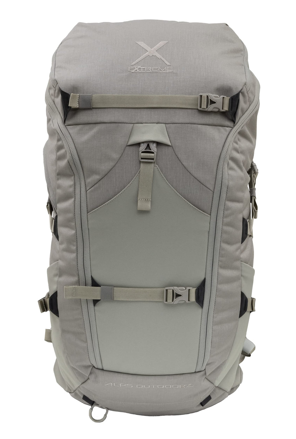 Spotting scope pocket on ALPS OutdoorZ 3800 pack bag for easy glassing