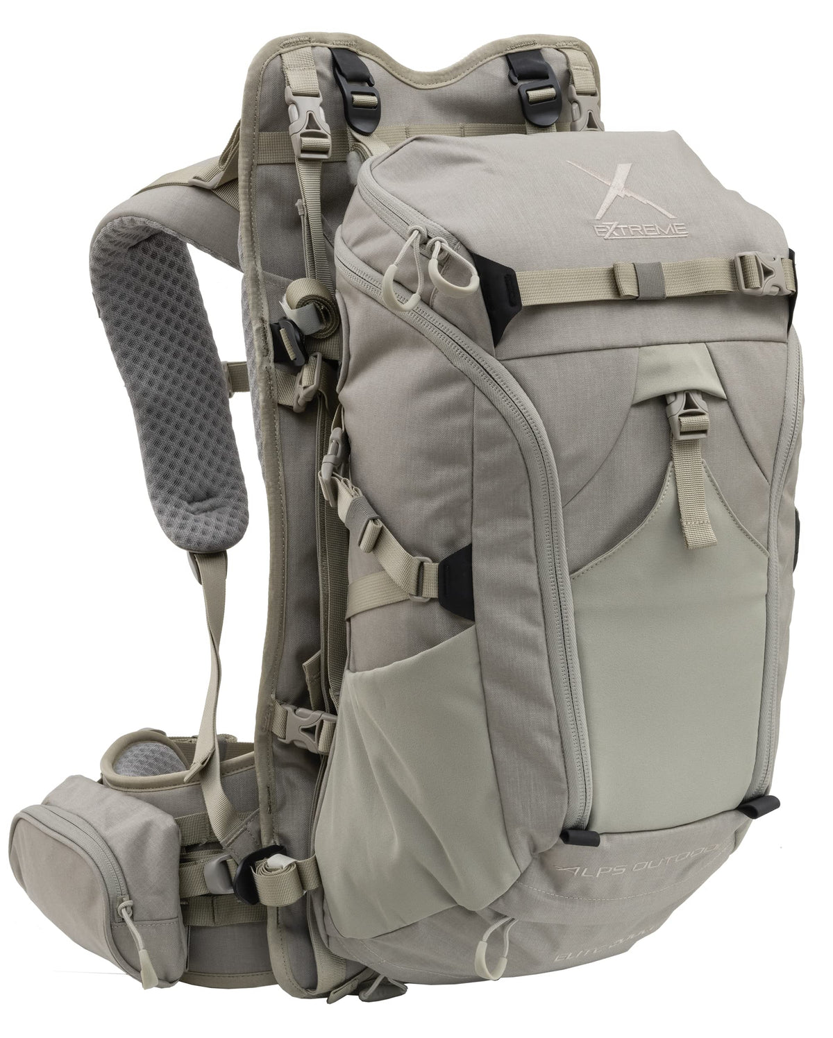 ALPS OutdoorZ Extreme Elite Frame demonstrates ergonomic design for lighter, stronger support.
