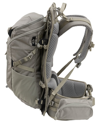 ALPS OutdoorZ Elite lashing system secures gear on rugged terrain.