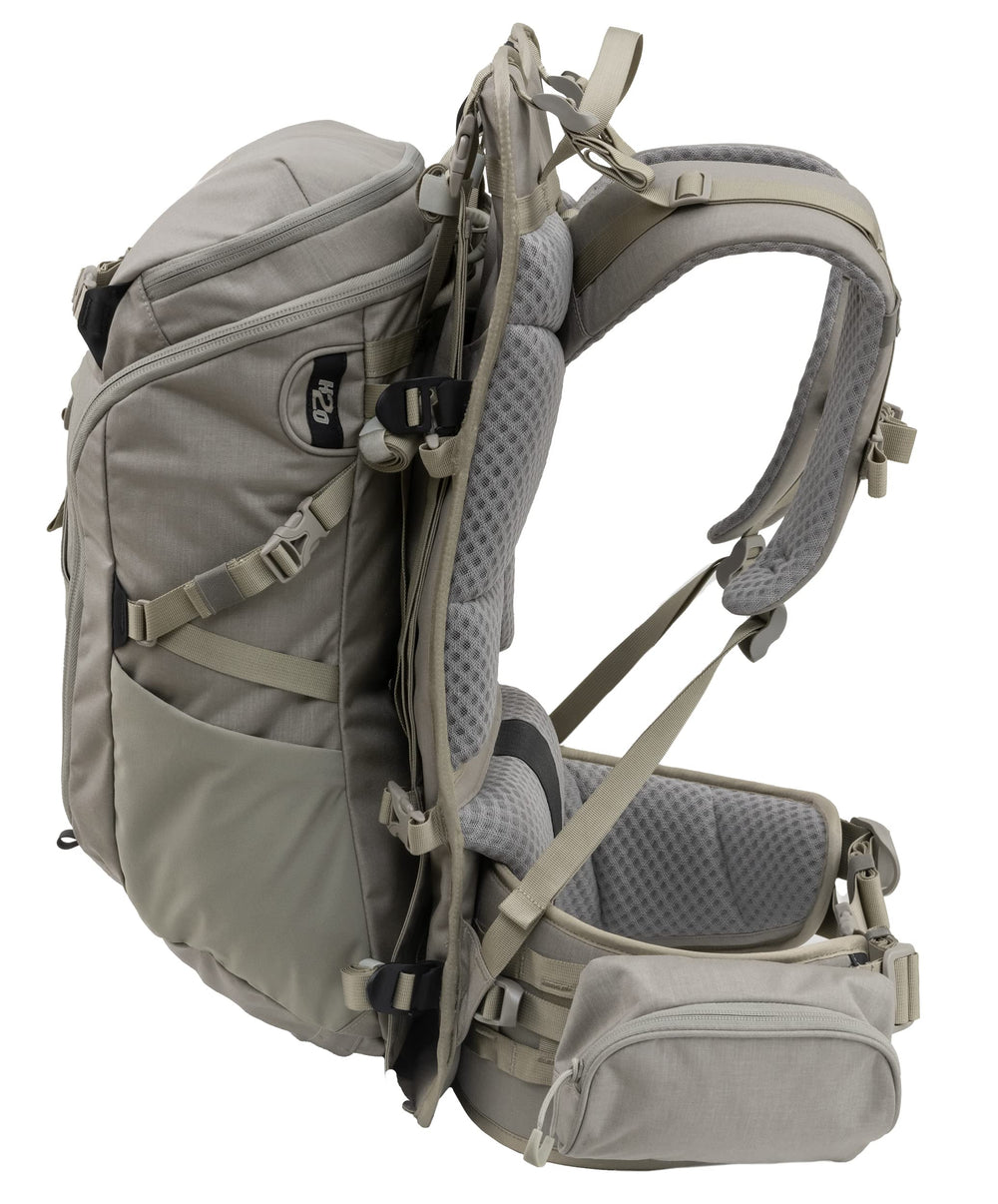 ALPS OutdoorZ Elite lashing system secures gear on rugged terrain.