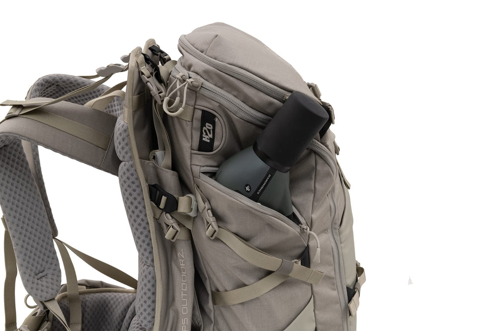 ALPS OutdoorZ 63-liter capacity pack ready for multi-day trips