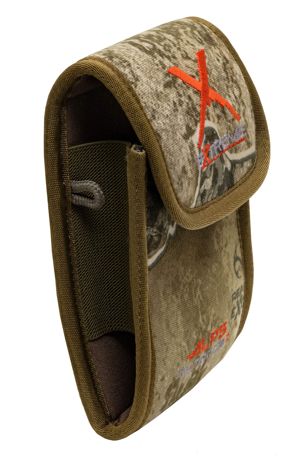 Vital X attachment system on ALPS pack enables easy one-snap fit.