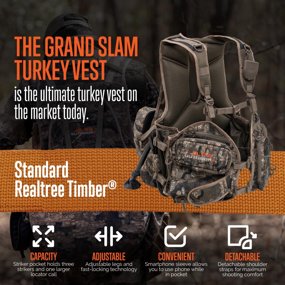 Grand Slam vest offers multiple call pockets for quick access