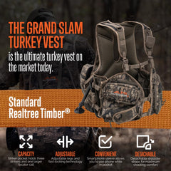 Grand Slam vest offers multiple call pockets for quick access