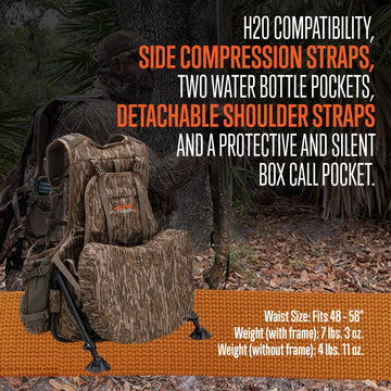 ALPS OutdoorZ Grand Slam Turkey Vest large game bag stores gear or harvest.
