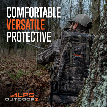 ALPS OutdoorZ Grand Slam turkey vest smartphone sleeve lets you use your phone hands-free