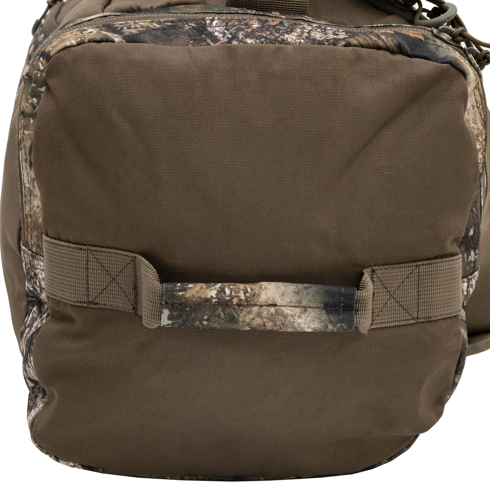 ALPS OutdoorZ High Caliber Duffel stash pocket for secure, quick-access storage.