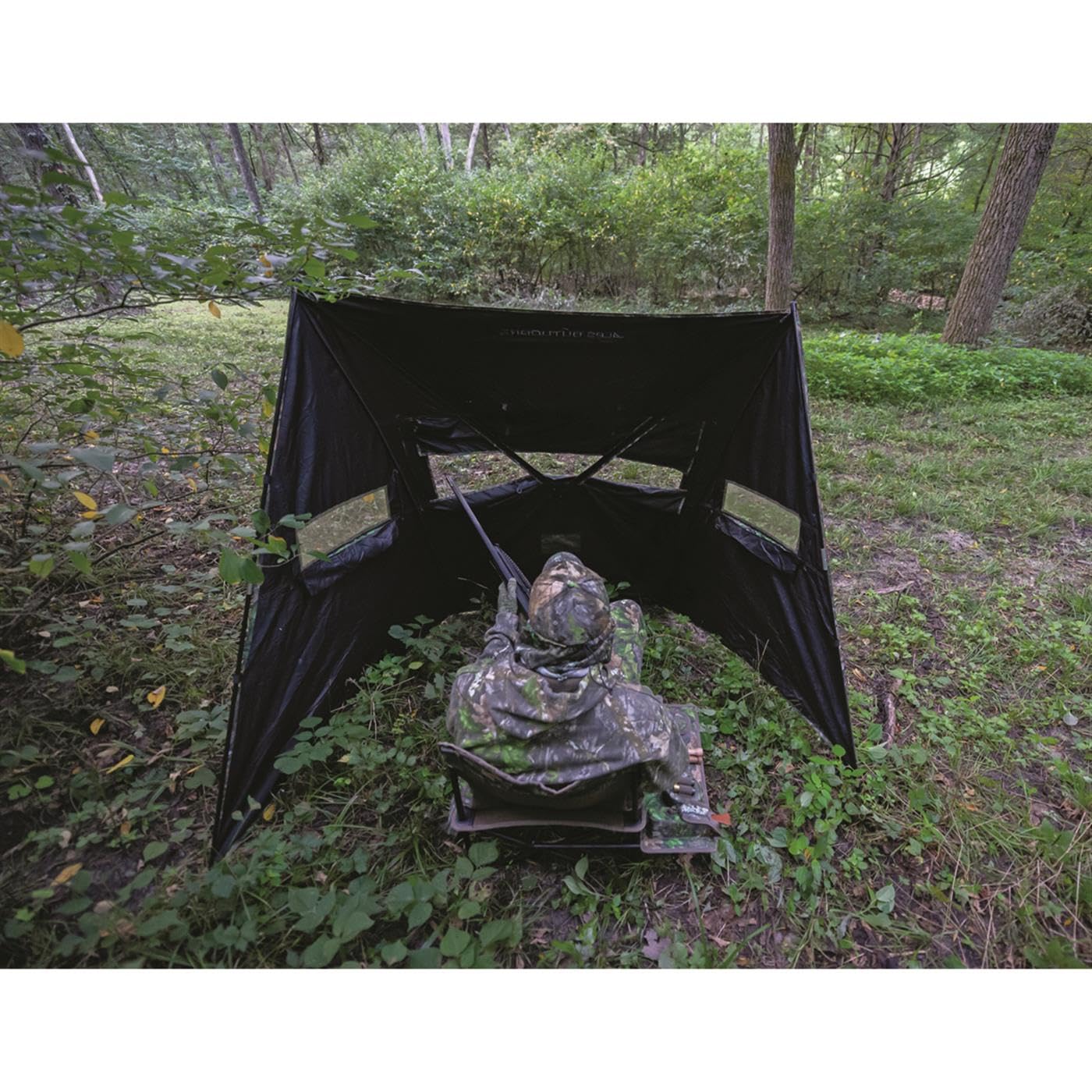 ALPS OutdoorZ High Ridge breathable mesh keeps you cool during long sits.