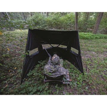 ALPS OutdoorZ High Ridge breathable mesh keeps you cool during long sits.