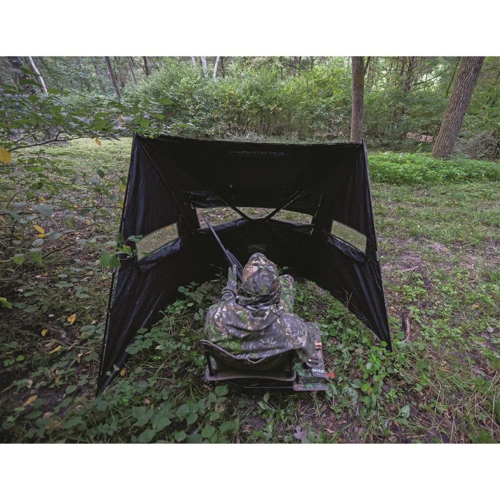 ALPS OutdoorZ High Ridge breathable mesh keeps you cool during long sits.
