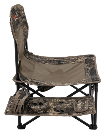 ALPS OutdoorZ High Ridge side-table holds calls within reach during hunts
