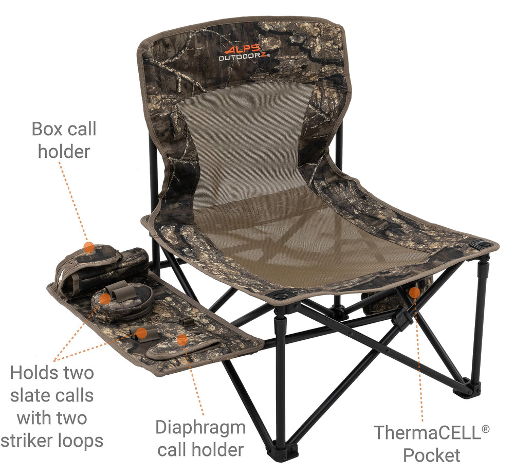 ALPS OutdoorZ High Ridge in-use on a turkey hunt with organized calls