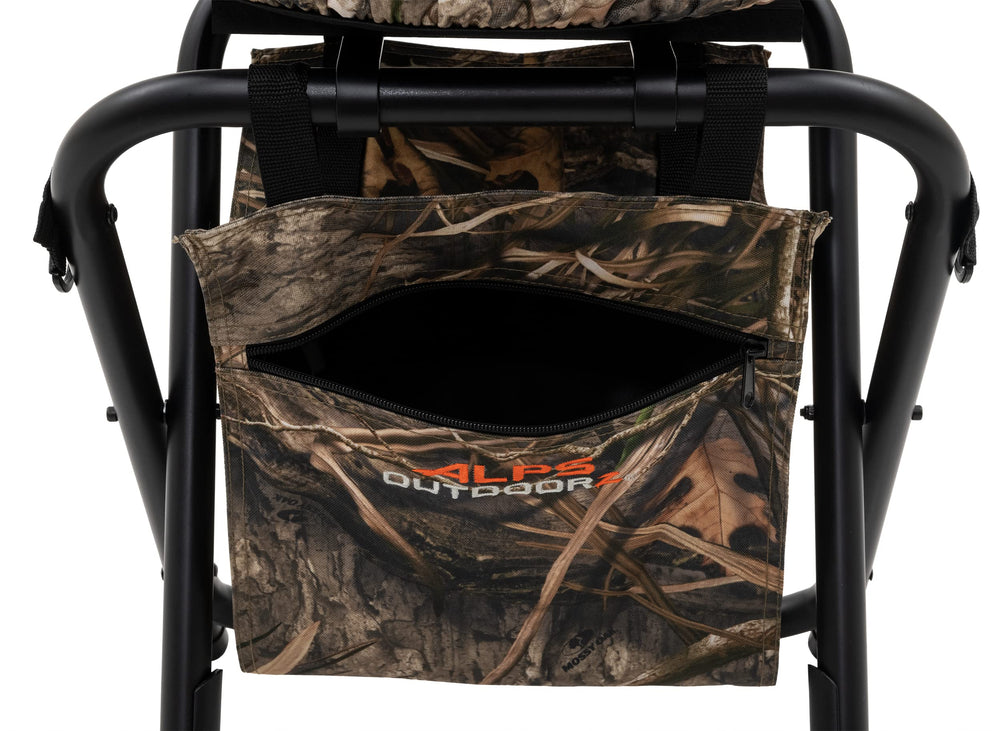ALPS OutdoorZ Horizon stool dimensions 17W x 15D x 22H on stable ground
