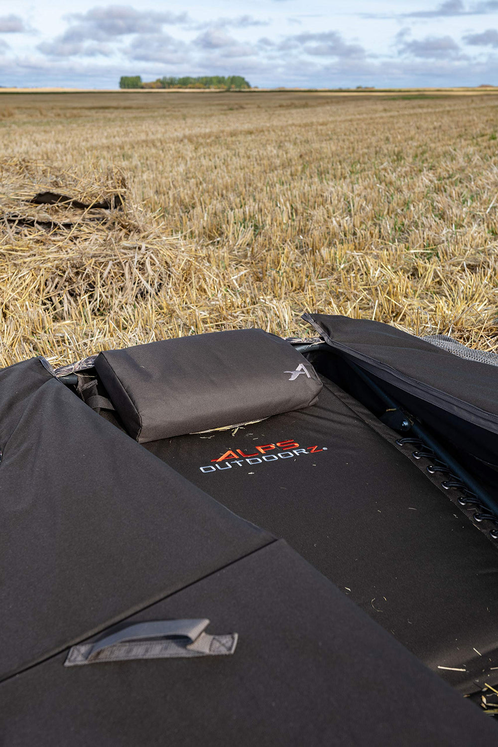 ALPS OutdoorZ Layout Blind Pillow shown as lightweight cushion for fast storage.