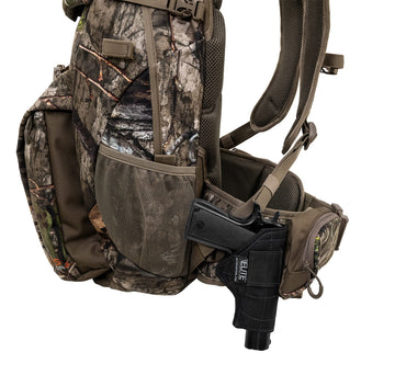 ALPS OutdoorZ Matrix Pack waist belt offers adjustable comfort.