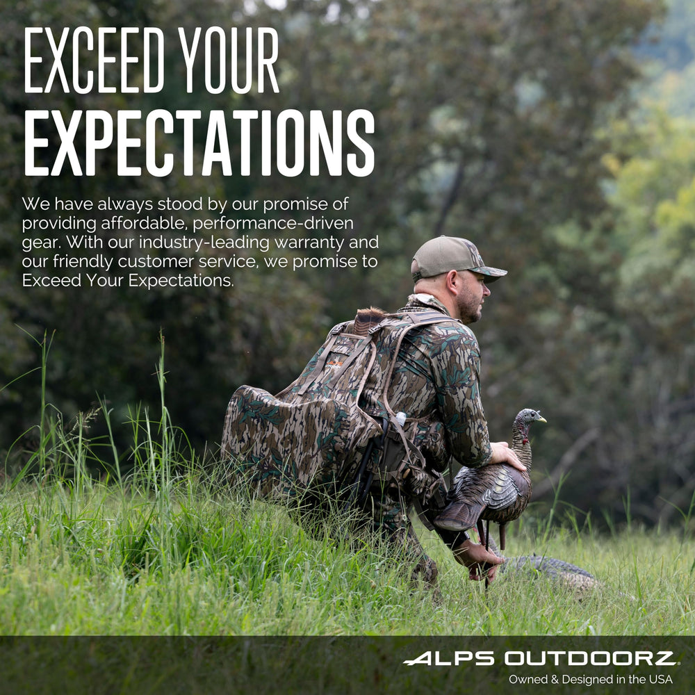 ALPS OutdoorZ NWTF Vanish compact folding design saves setup time.