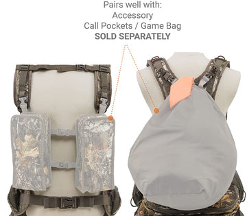 Compact configuration of Pathfinder Pack preserves mobility in tight spaces.