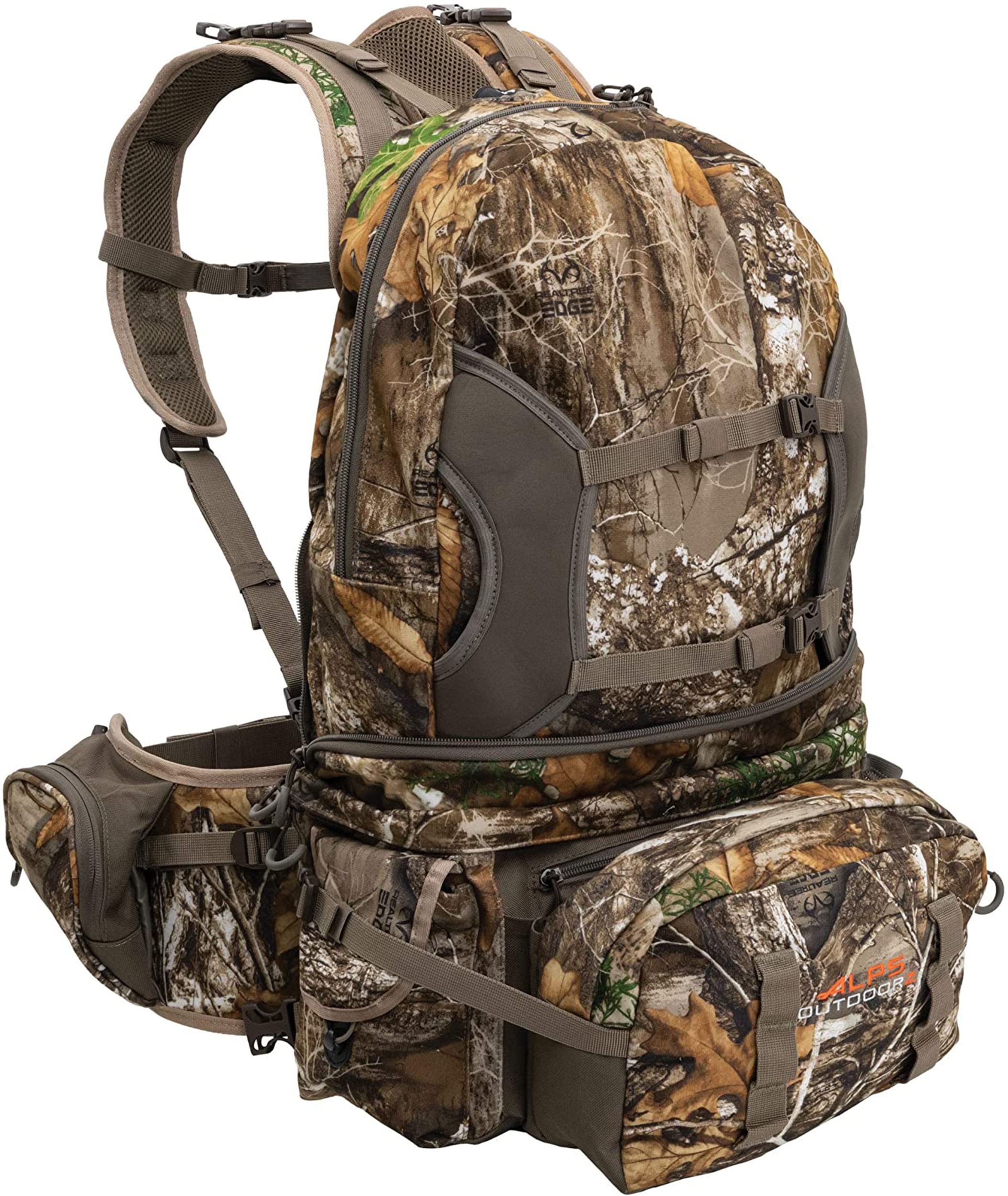 Expandable hauling setup of Pathfinder Pack for meat or extra gear.