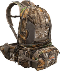 Expandable hauling setup of Pathfinder Pack for meat or extra gear.