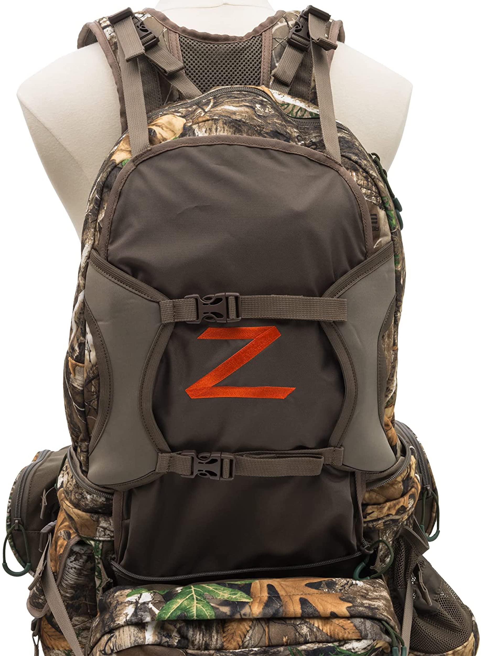 Padded waist belt on Pathfinder Pack distributes weight for comfort.