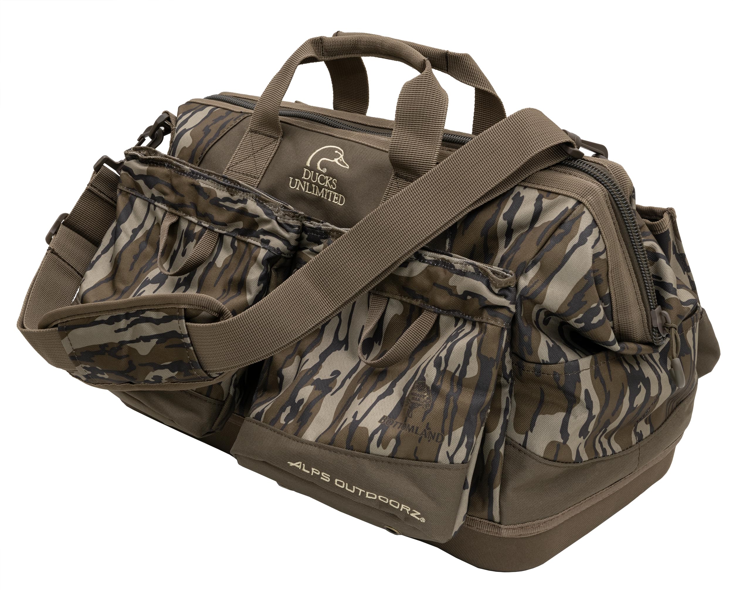 ALPS OutdoorZ Ducks Unlimited Pit Blind Bag with accessible main compartment for quick gear reach.