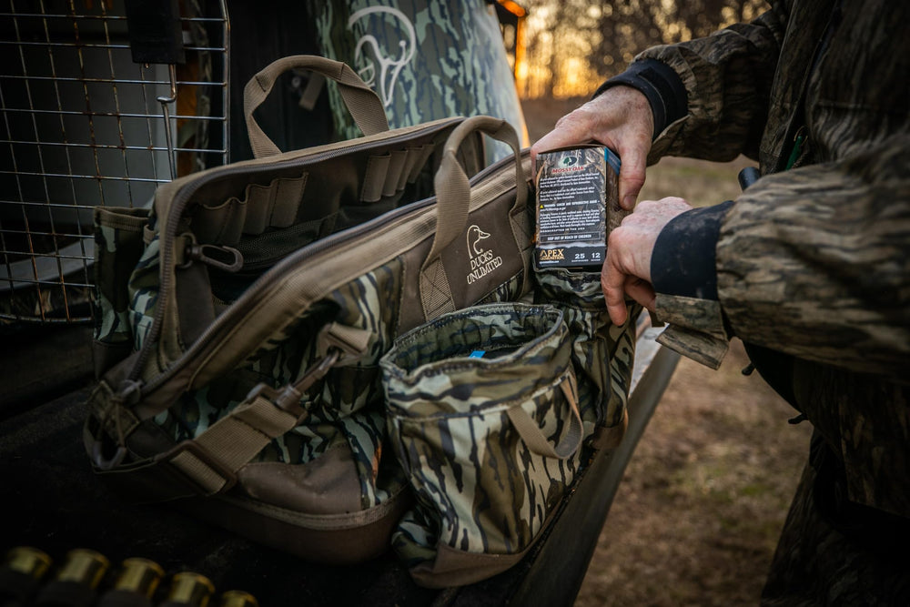 ALPS OutdoorZ Ducks Unlimited Pit Blind Bag designed for field readiness and convenience.