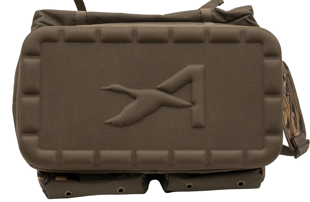 ALPS OutdoorZ Ducks Unlimited Pit Blind Bag camouflaged in Mossy Oak Original Bottomland.