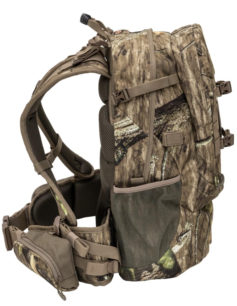 ALPS OutdoorZ Pursuit Pack blaze orange rain cover protecting gear in wet weather