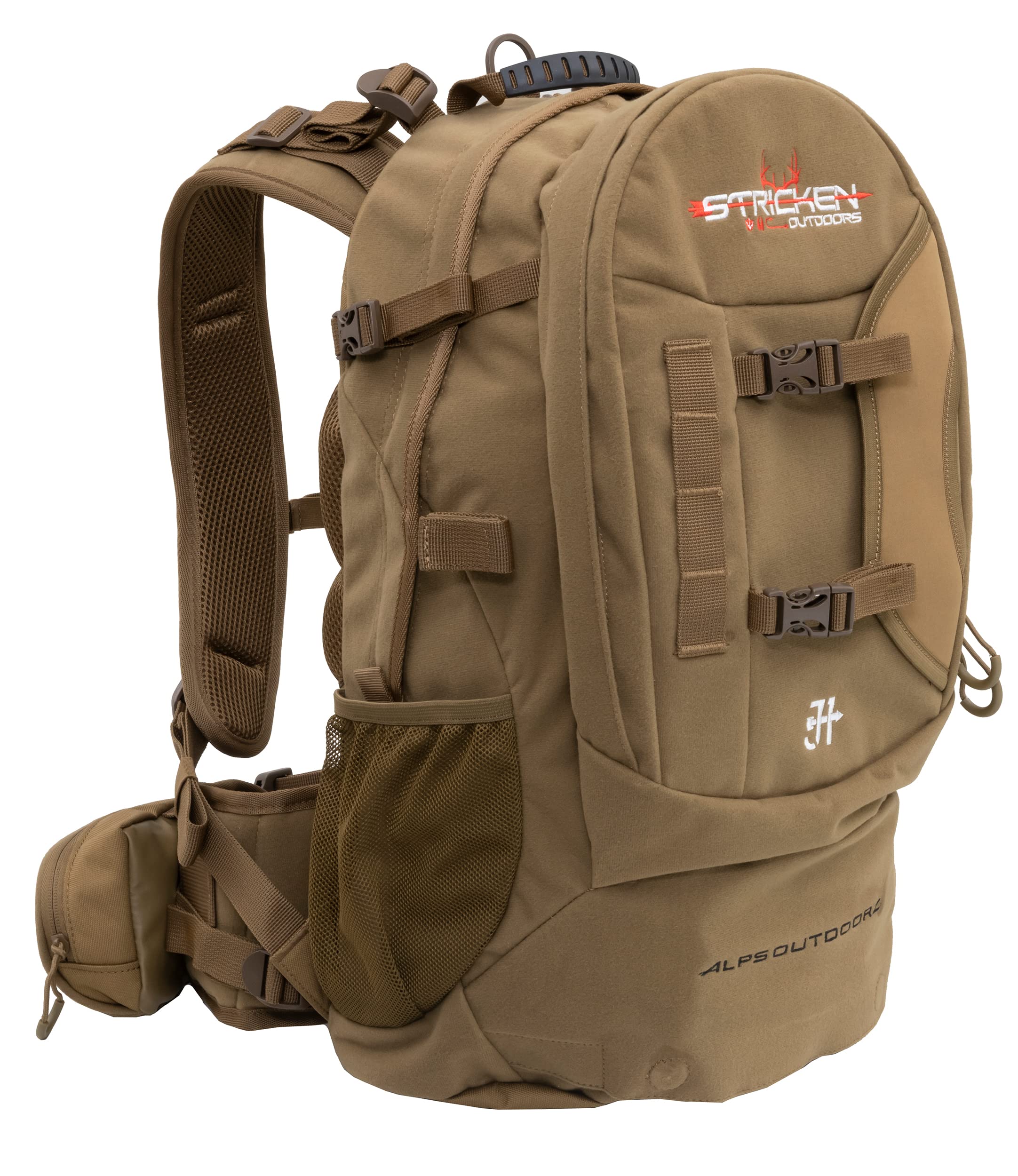 ALPS OutdoorZ Pursuit Pack bow pocket enables secure, hands-free trekking