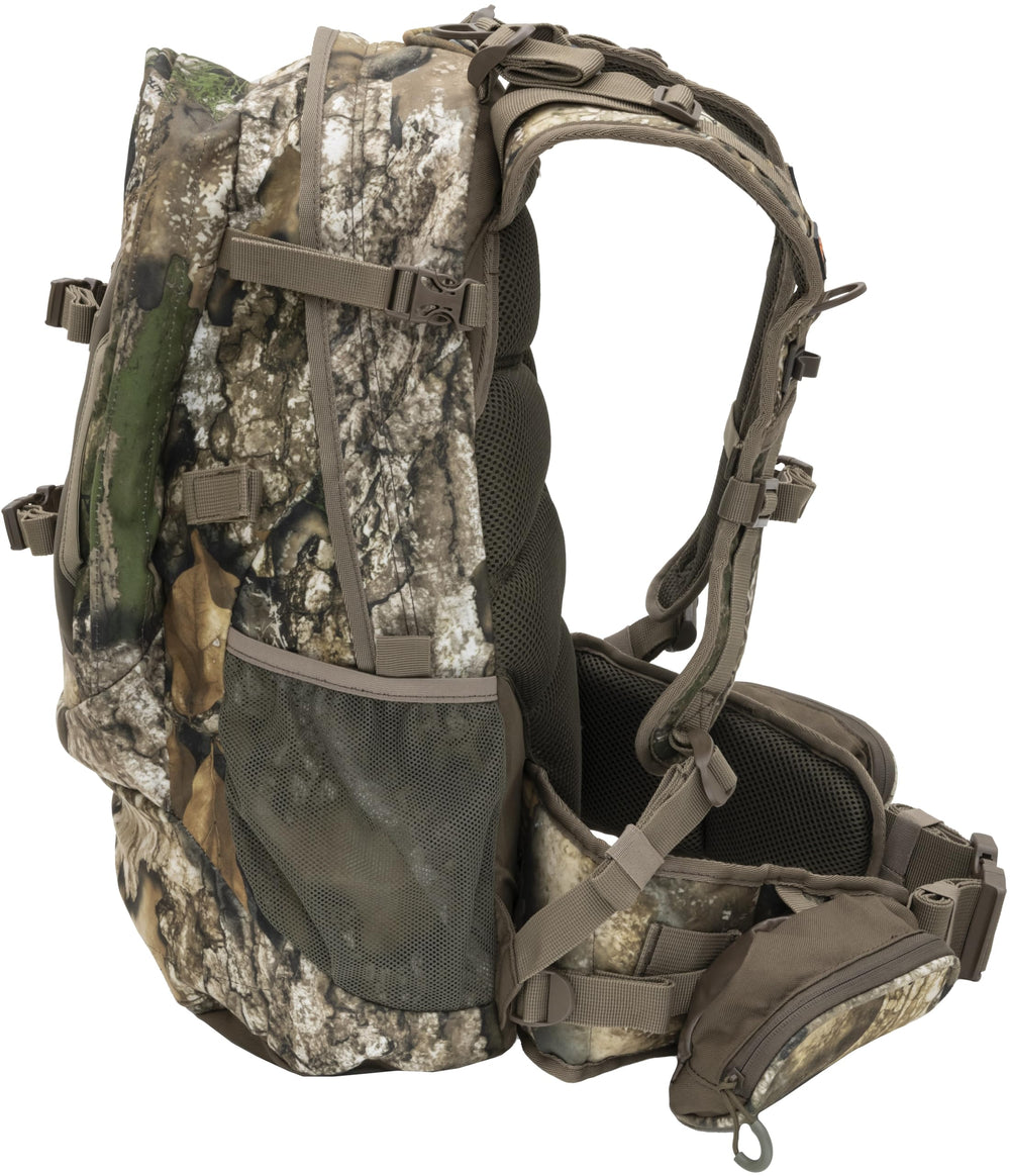 ALPS OutdoorZ Pursuit Pack orange rain cover protects gear in rain