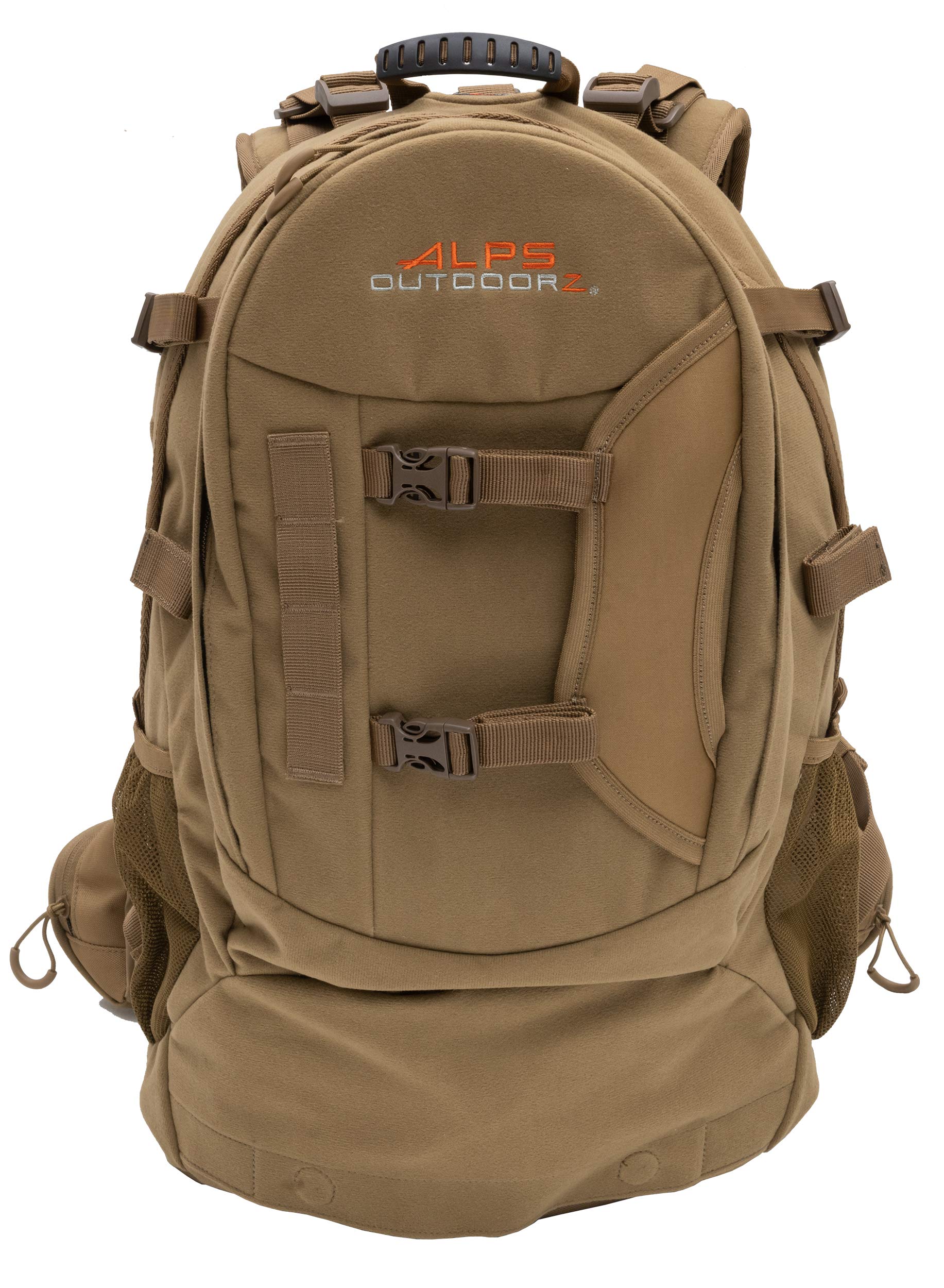 ALPS OutdoorZ Pursuit Pack quiver holders keep arrows within easy reach.