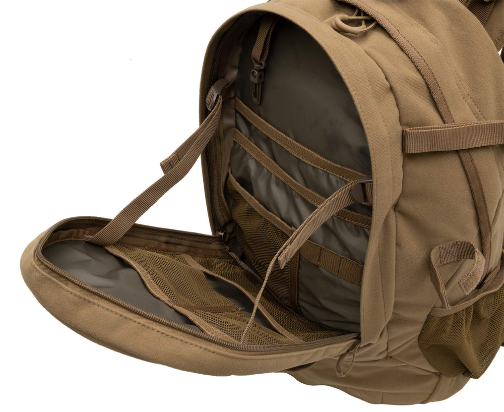 ALPS OutdoorZ Pursuit Pack padded waist belt reduces fatigue during long treks.