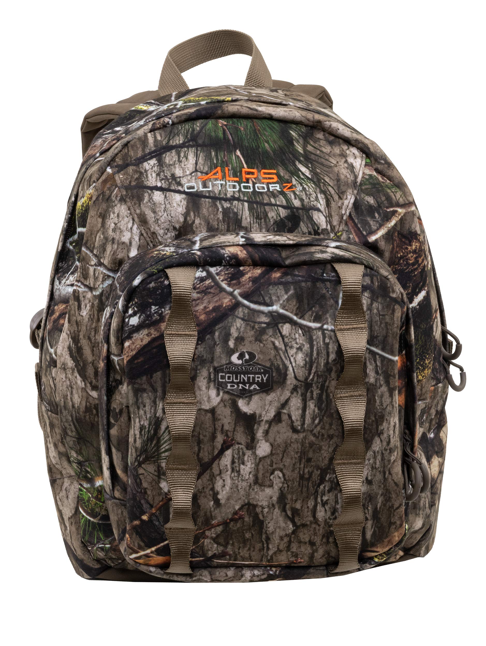 ALPS OutdoorZ Ranger Pack bartacked webbing for extra gear attachment.