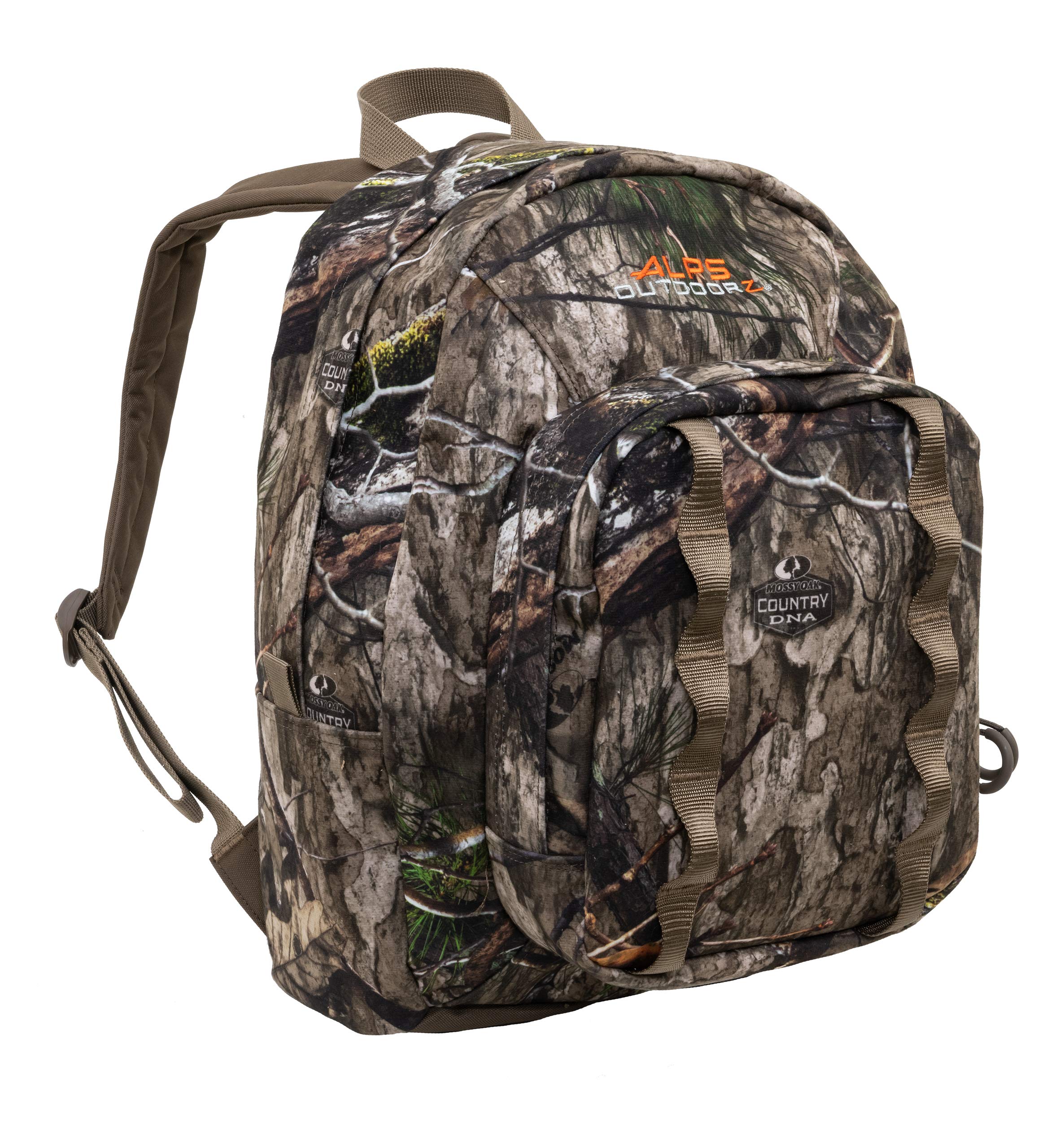 ALPS OutdoorZ Ranger Pack front pocket for quick access on hikes.
