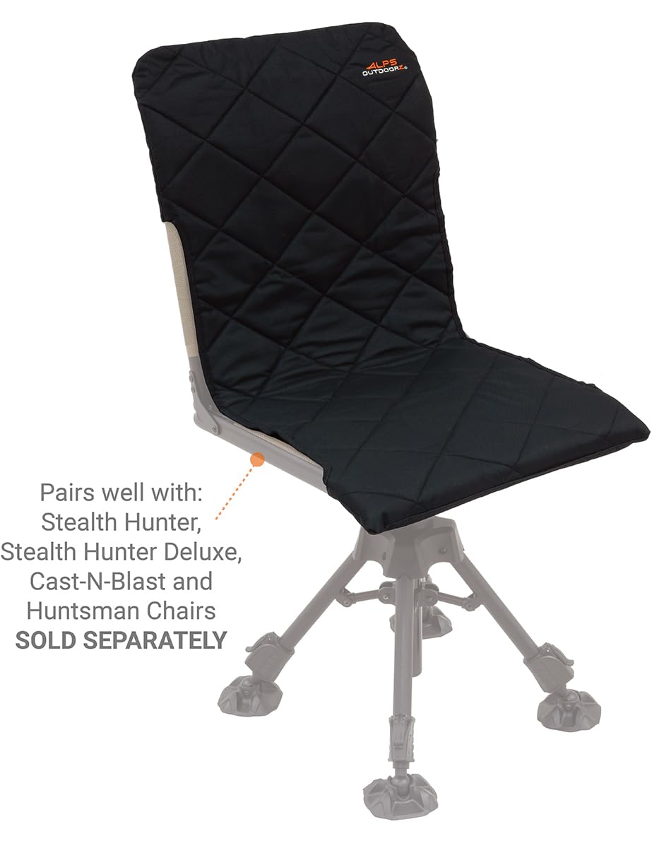 All-season warmth and chair protection with Stealth Hunter Seat Cover.