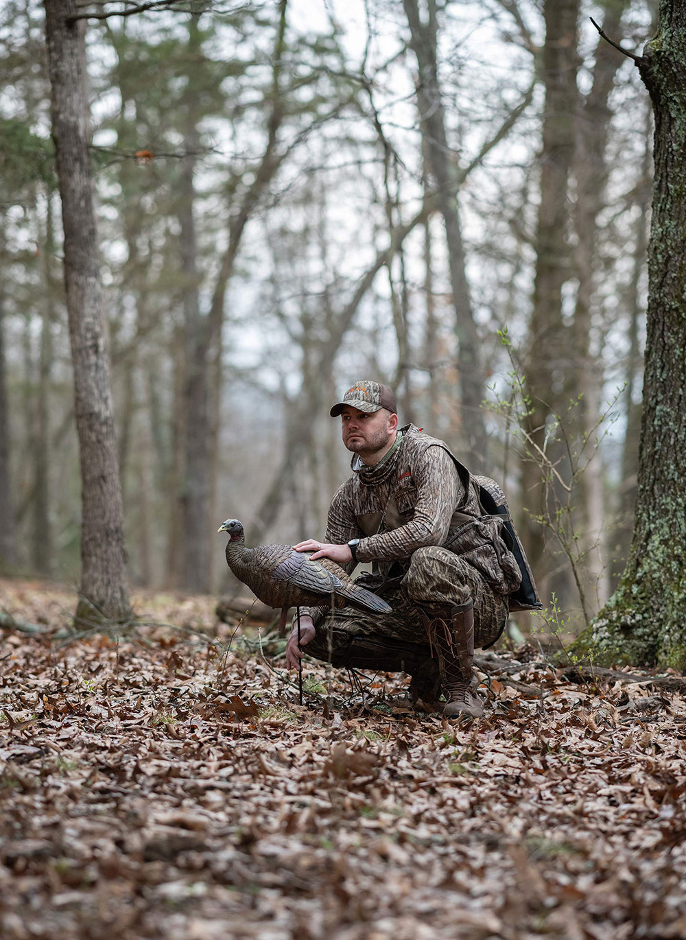 ALPS OutdoorZ fold-away cushion provides quick seating during hunts