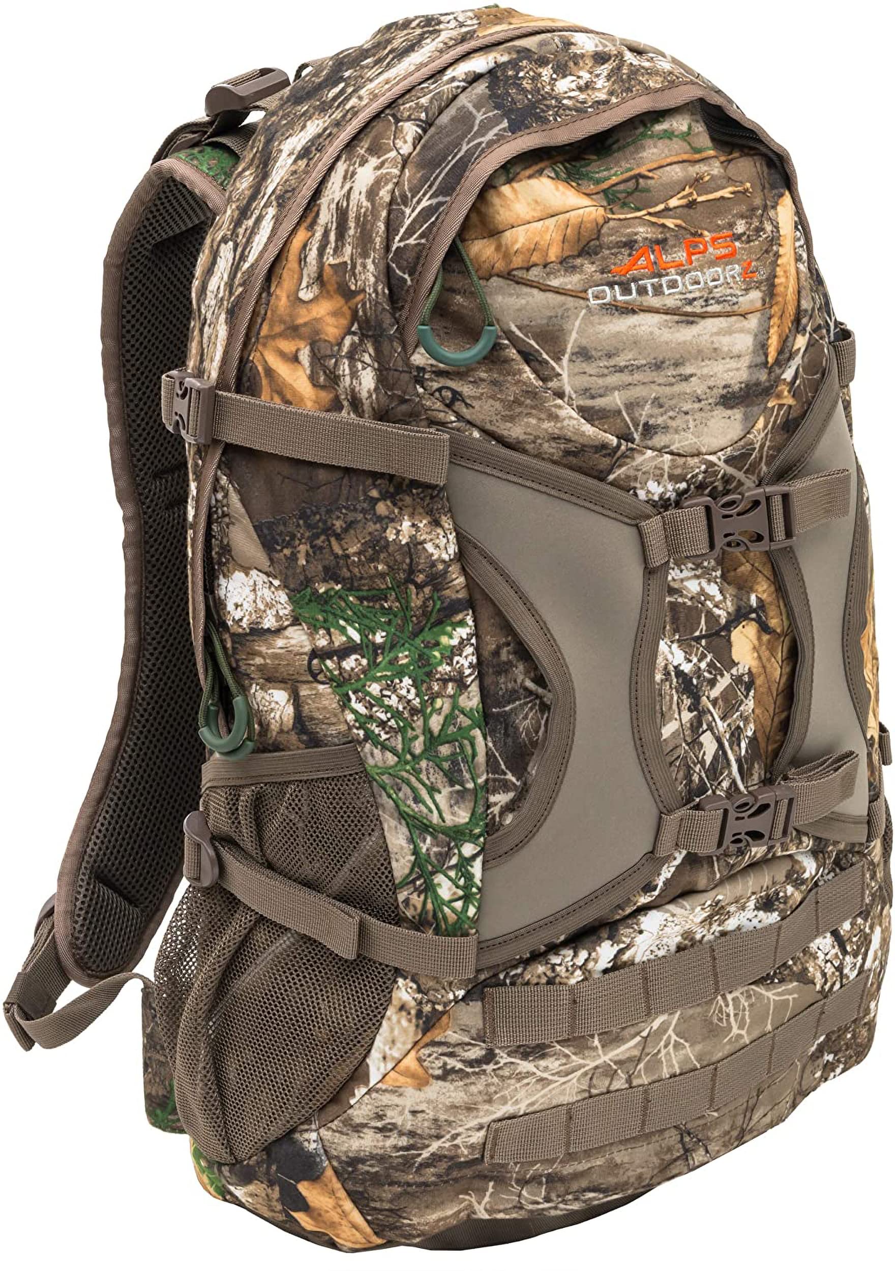 ALPS OutdoorZ Trail Blazer Pack front view in Realtree Edge for all-day hunting comfort.