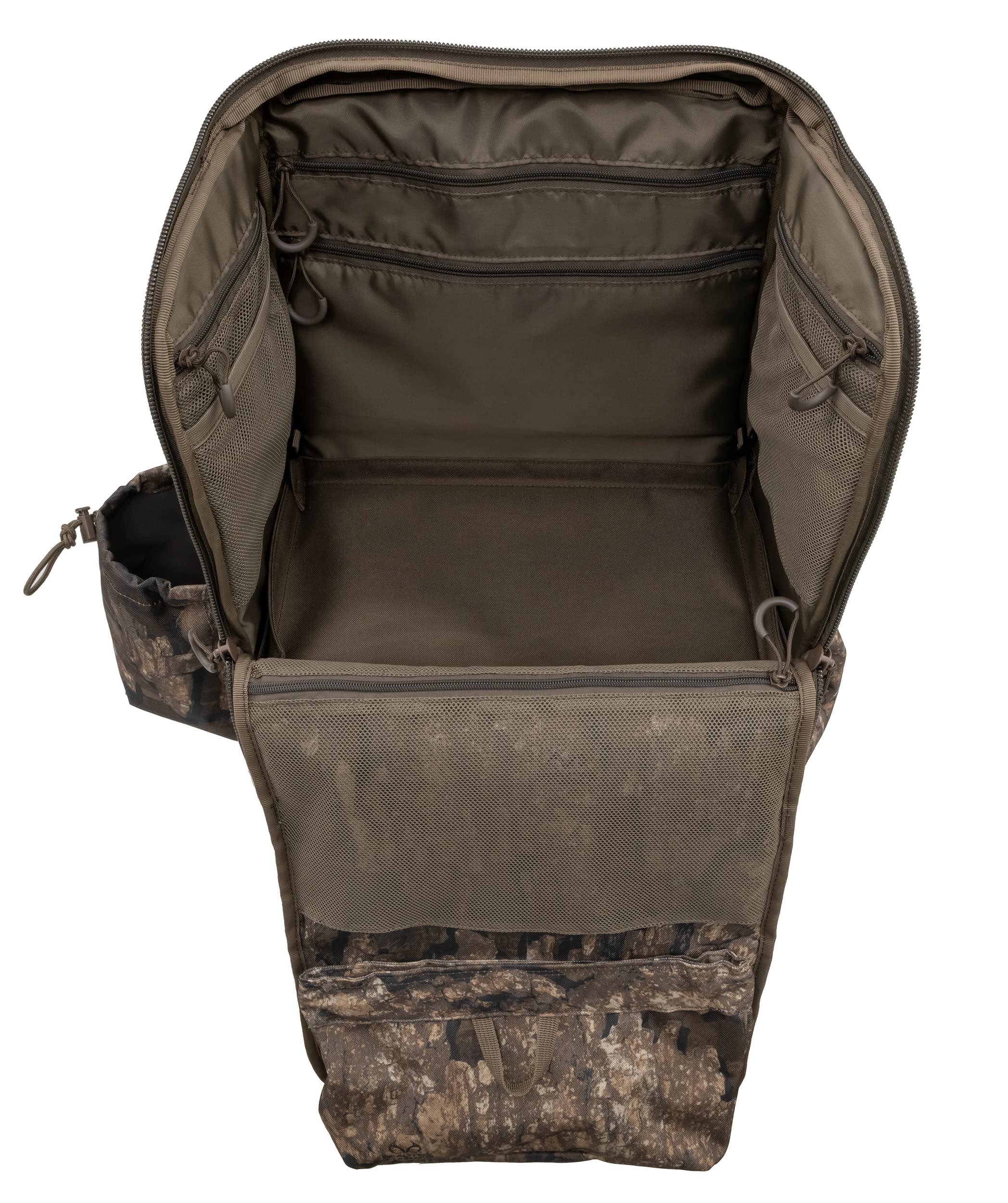 22 reinforced MOLLE gear loops enable versatile attachments.