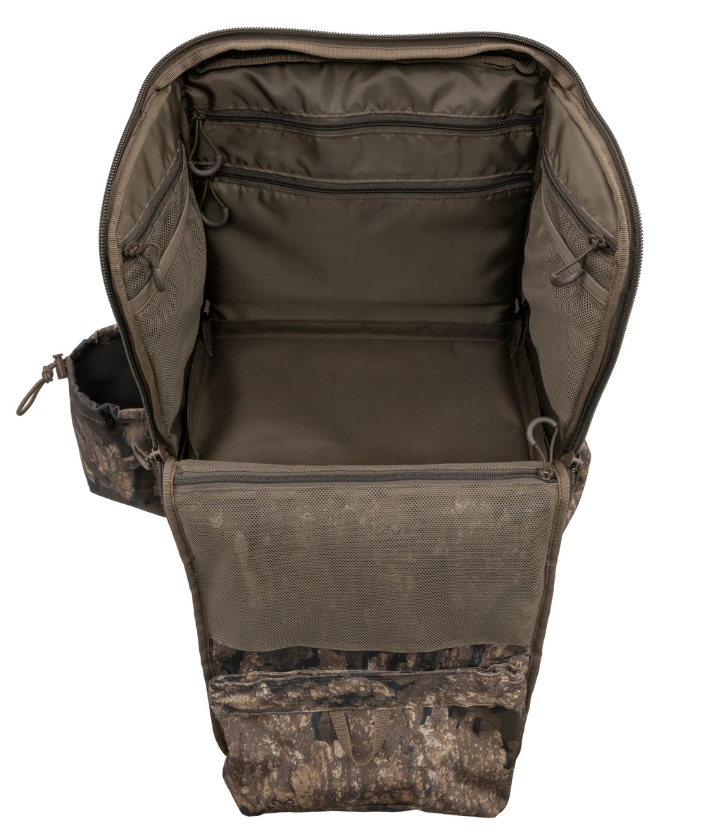 22 reinforced MOLLE gear loops enable versatile attachments.